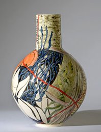 Vase: Goose barnacles, Iona